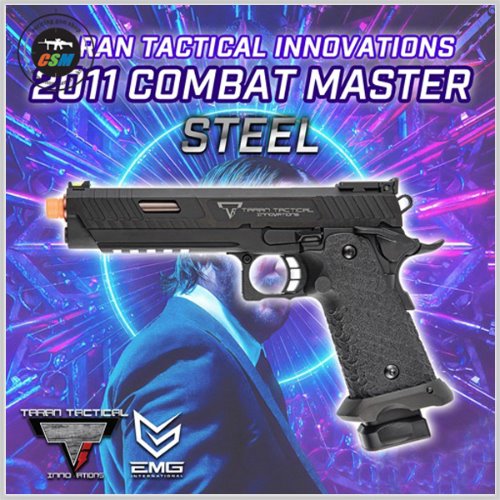 [AW Custom] EMG STI TTI JW3 2011 Combat Master Steel Ver. + 사은품패키지 (스틸버전 존윅3)