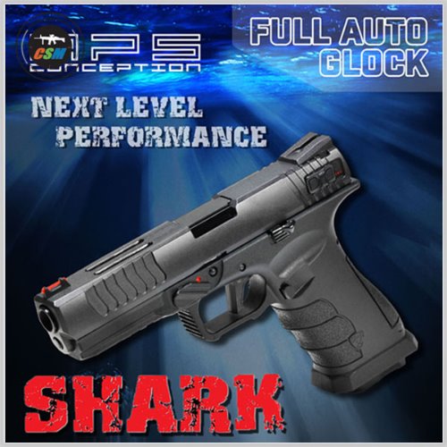 [APS] Shark (Full Auto Glock) 가스건