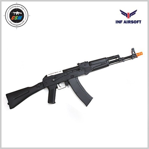 [INF Airsoft]  AK-74M AEG (CNC Gear Set &amp; 전자트리거 탑재)  전동소총 전동건 비비탄총 에어소프트건