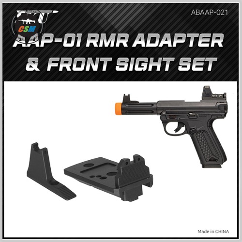 AAP-01 RMR Adapter &amp; Front Sight Set (RMR아답타 프론트사이트 세트)