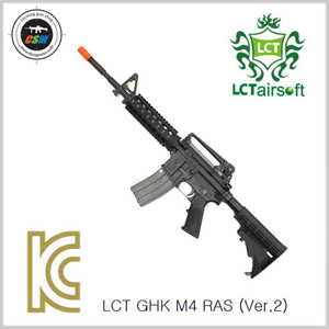 [LCT] GHK M4 RAS GBBR Ver.2 (오리지날각인 / CNC스틸볼트)