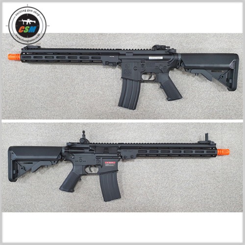 [E&amp;C] EC-634 M4 AEG BK/TAN - 13.5인치 (배터리포함 풀메탈 전동건 서바이벌 성인용비비탄총)