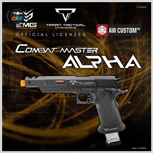 [AW Custom] EMG TTI JW4 2011 Combat Master Alpha + 사은품 4종 패키지 (하이카파 존윅4 컴뱃마스터 알파)