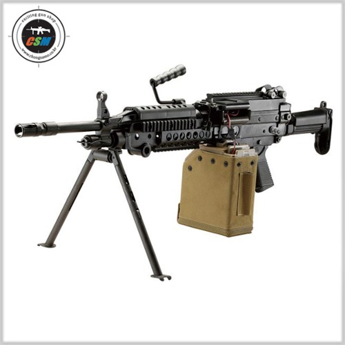[LAMBDA DEFENCE] MK48 MOD1 Machine Gun - Steel (탄창포함 머신건 중화기 스틸재질 전동건)