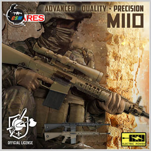 [ARES] M110 AEG (저격소총 서바이벌 전동건 전자트리거탑재)