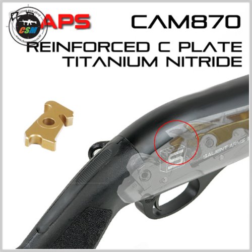 Reinforced C Plate Titanium Nitride / Stainless Steel