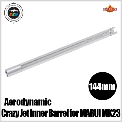 [Maple Leaf] Crazy Jet(크레이지젯) Aerodynamic 6.02 Inner Barrel for Y&amp;P MK23 / Novritsch SSX23 - 144mm