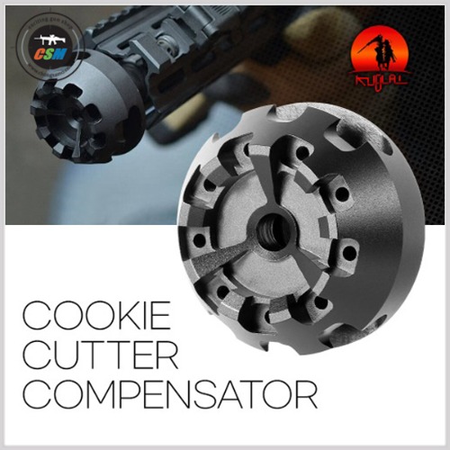 Cookie Cutter Compensator Flash Hider
