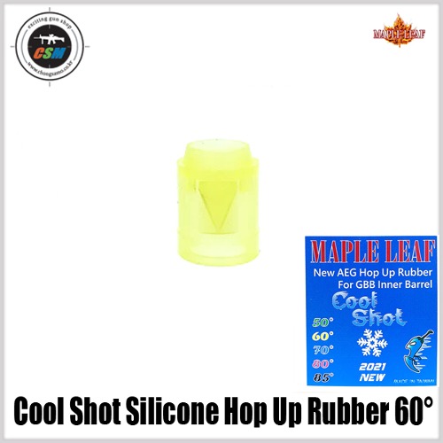 [메이플리프] Maple Leaf Cool Shot Silicone Hop Up Rubber 60도 (Used with GBB Inner Barrel)-옐로우 쿨샷 실리콘 홉업고무(AEG 전동건용)