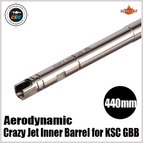 [Maple Leaf] Crazy Jet(크레이지젯) Aerodynamic 6.02 Inner Barrel for KSC M4/MASADA - 440mm
