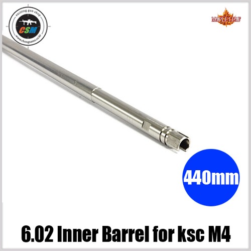 [Maple Leaf] 6.02 Inner Barrel for KSC M4/MASADA - 440mm (이너바렐 정밀바렐)