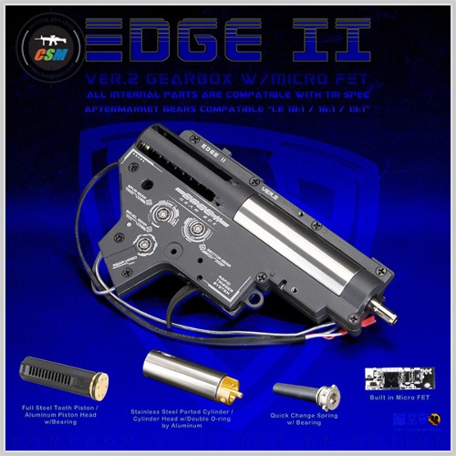 Edge II Gear Box Rear Wires / V2