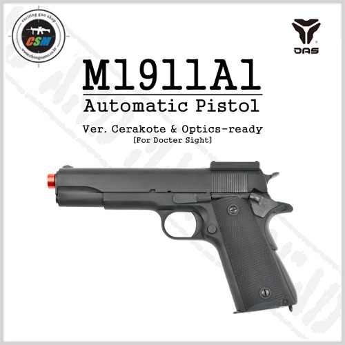 [GBLS] M1911A1 FULL STEEL BLACK EDITION - Optic Ready(세라코트 옵틱레디 DAS COLT 다스콜트 풀스틸)