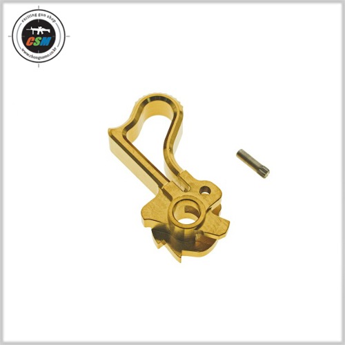 [카우카우] COWCOW Match Grade Stainless Steel Hammer Type B - Gold (TM HI-CAPA/1911 스테인레스 스틸 해머)