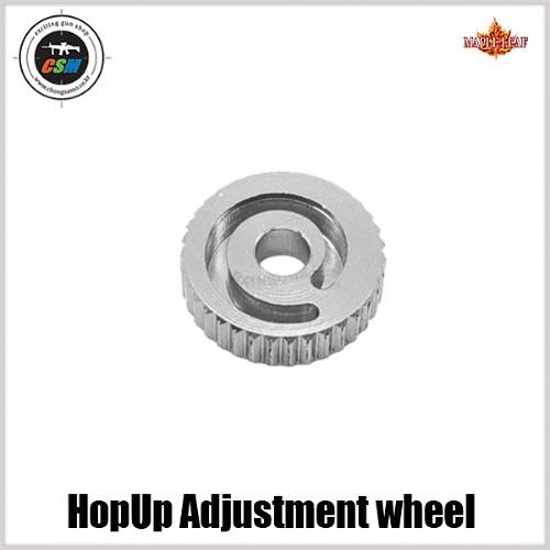 [Maple Leaf] Pistol Hop Up Adjustment Wheel-Die Cast Zink alloy (홉업조절다이얼)-TM/WE/VFC/KJW