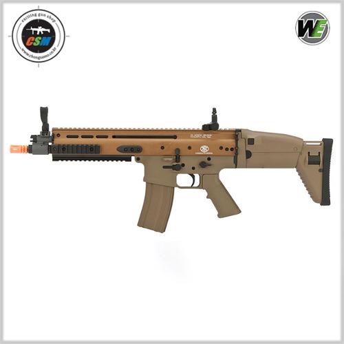 [WE] CYBERGUN FN SCAR(스카)-L GBB 라이센스버전 - TAN (감속기형 칼라파트)