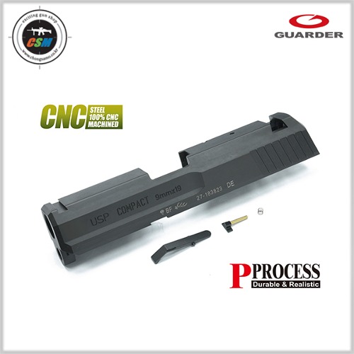 [가더] Steel CNC Slide Set for MARUI USP Compact (BK) (마루이 USP 컴팩트 스틸슬라이드세트)