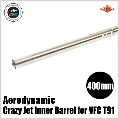 [Maple Leaf] Crazy Jet(크레이지젯) Aerodynamic 6.02 Inner Barrel for VFC T91 GBB - 400mm