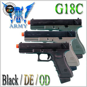 [ARMY] G18C - 색상선택 (아미 글록18C 가스권총)