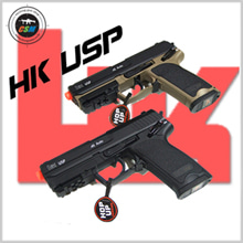 [토이스타] USP 레일버젼 전동핸드건 - 색상선택 (CM125 전동권총 단발/연발 발사가능)