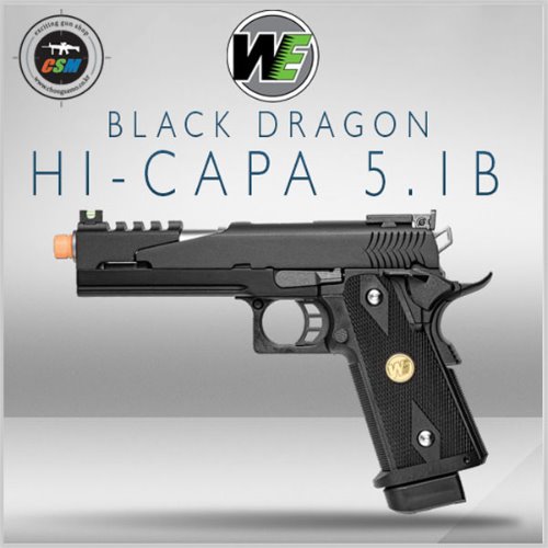 [WE] Hi-Capa Black Dragon 5.1 GBB + 사은품패키지 (하이카파 블랙드레곤 풀메탈 가스권총)