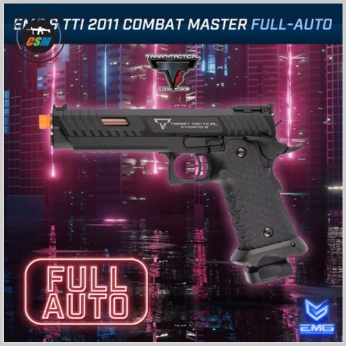 [AW Custom] EMG TTI™ 2011 Combat Master + 사은품패키지 (단발/연발 풀메탈 존윅3 컴뱃마스터)
