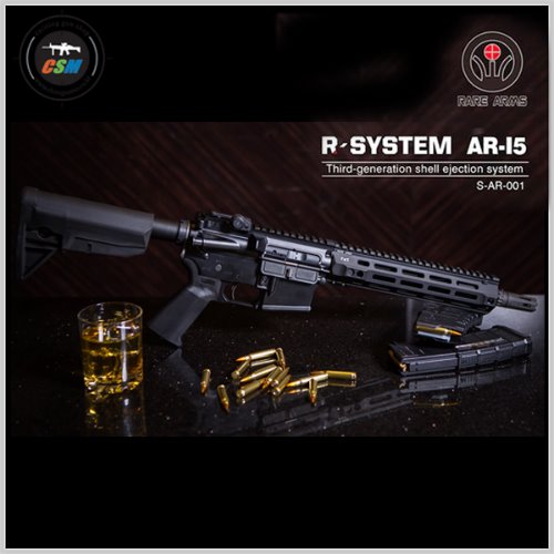 [레어암스] RAREARMS AR-15 GBB 업그레이드버전 (탄피배출식 가스소총)
