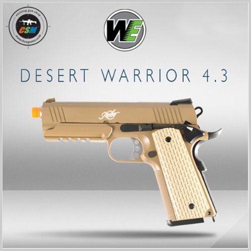 [WE] Desert Warrior 4.3 가스건 + 사은품패키지