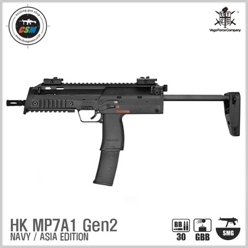 [VFC] HK MP7A1 GEN2 GBB NAVY (SMG 서브머신건 가스블로우백 네이비버전 서바이벌 비비탄총)